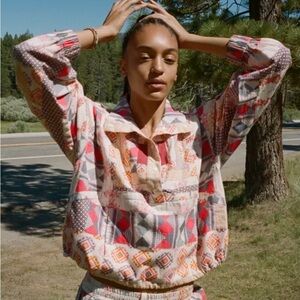 Kimchi Blue patchwork summit anorak jacket